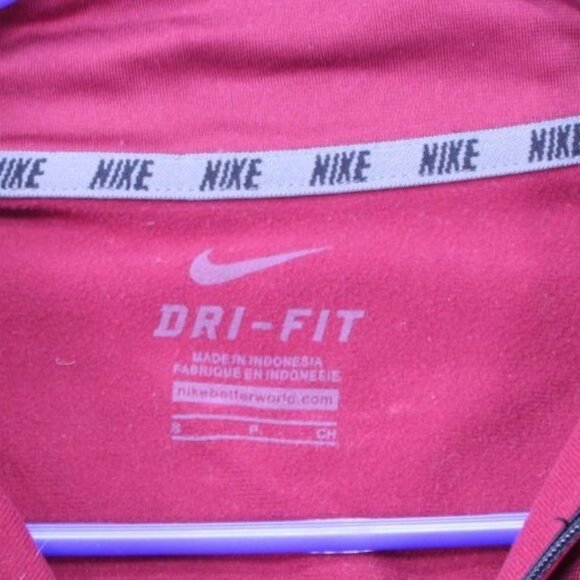 Nike Dri-Fit Womens Pullover Half-Zip Sweatshirt Med - Picture 6 of 9